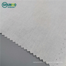 Polyester Plain Weave fusing fabric plain weaving interlining